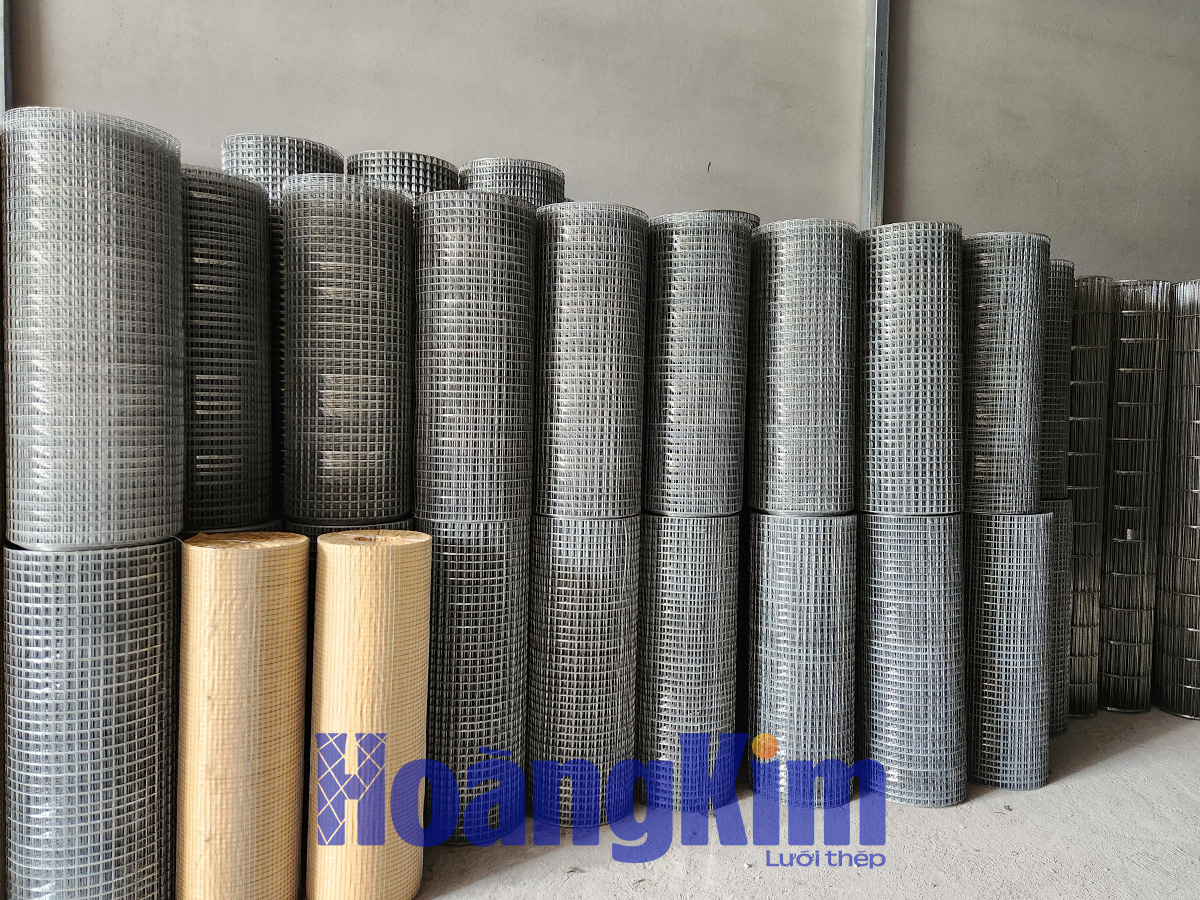 Lưới thép hàn mạ kẽm dạng cuộn giúp tối ưu chi phí vận chuyển