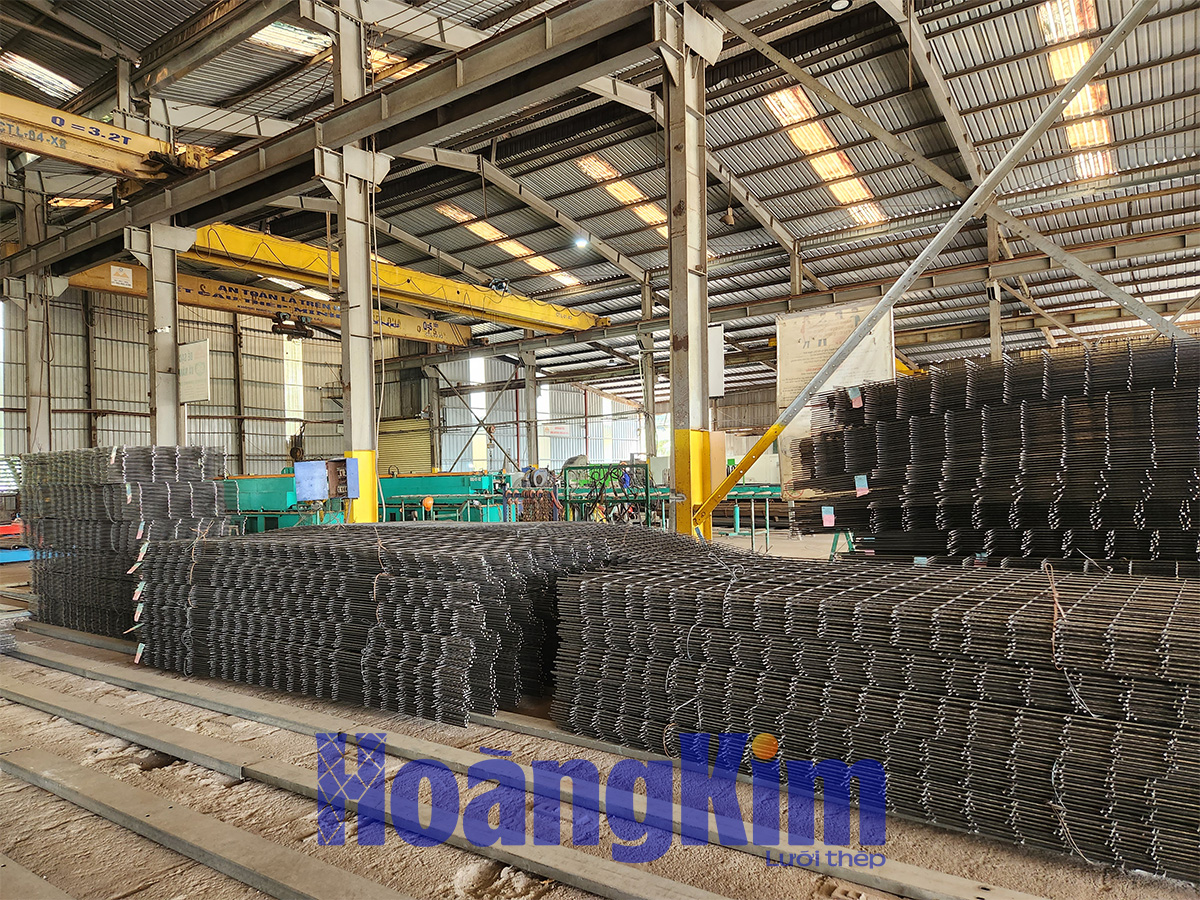 Năng lực sản gia công lưới thép hàn của Lưới thép Hoàng Kim